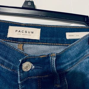 Pacsun ripped blue jeans